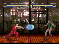 Street Fighter - The Movie sur Sega Saturn